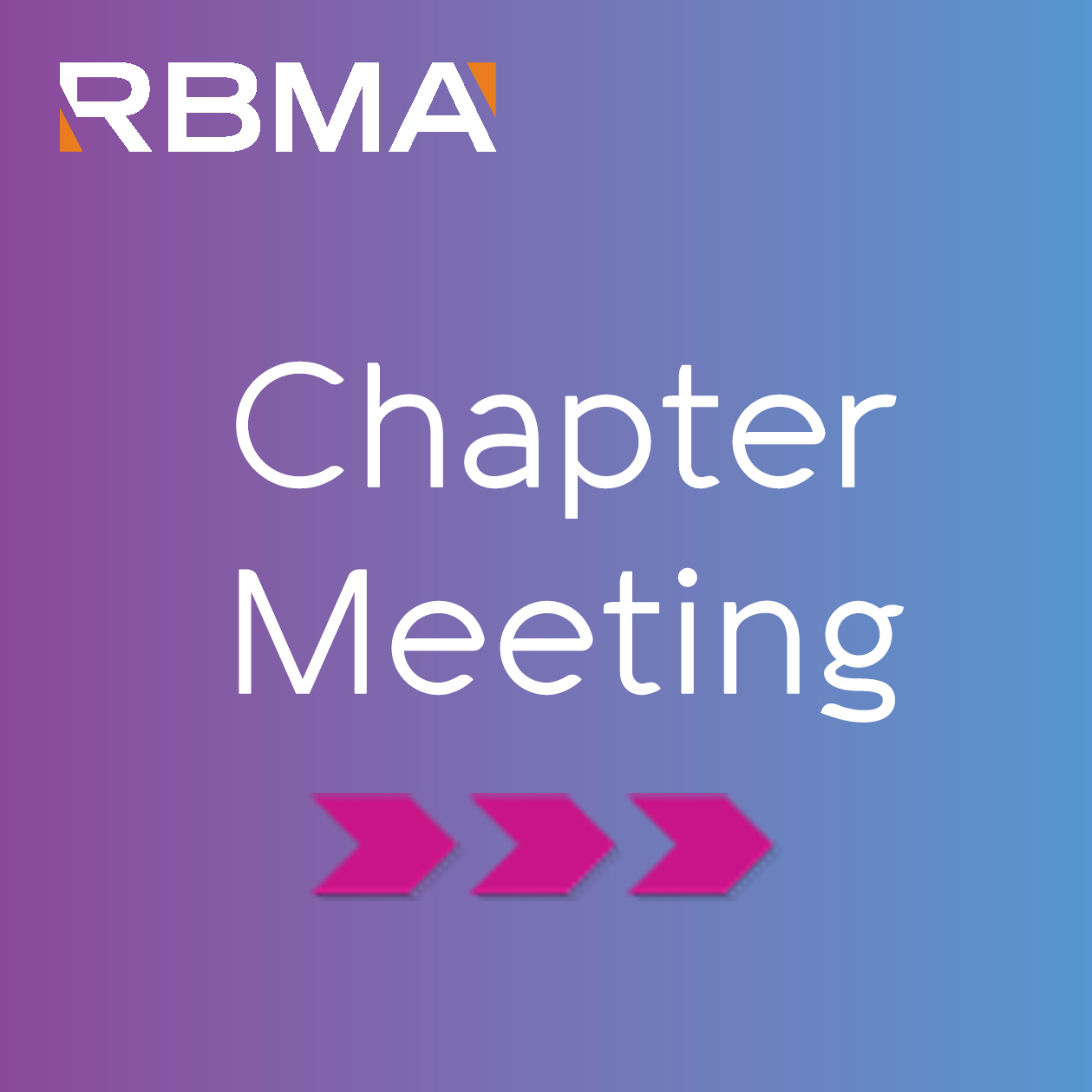 RBMA Northeast Chapter Virtual Meeting